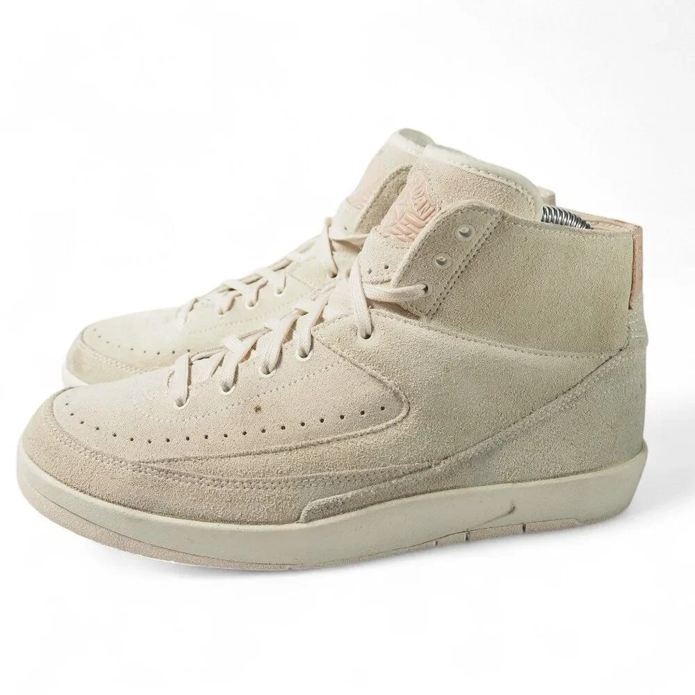 Air Jordan 2 Retro Deconstructed 'Sail' 897521-100‎ Men's 8 Lifestyle Sneakers